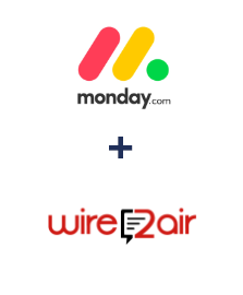 Integração de Monday.com e Wire2Air