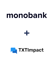 Integração de Monobank e TXTImpact
