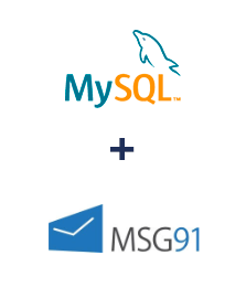 Integração de MySQL e MSG91