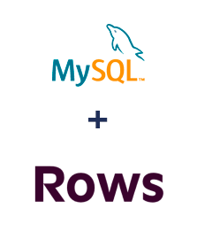Integração de MySQL e Rows
