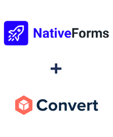 Integração de NativeForms e ConvesioConvert