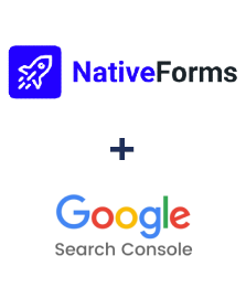 Integração de NativeForms e Google Search Console