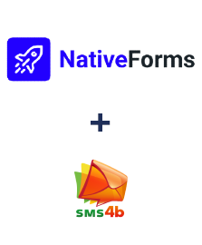 Integração de NativeForms e SMS4B Integração de NativeForms e SMS4B