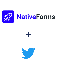 Integração de NativeForms e Twitter