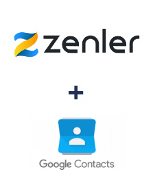 Integração de New Zenler e Google Contacts
