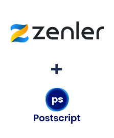 Integração de New Zenler e Postscript