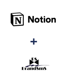 Integração de Notion e BrandSMS 