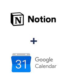 Integração de Notion e Google Calendar