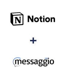 Integração de Notion e Messaggio