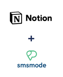 Integração de Notion e Smsmode