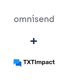 Integração de Omnisend e TXTImpact