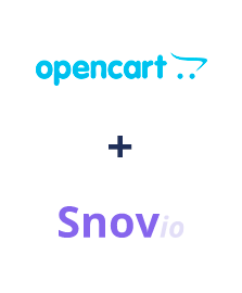 Integração de Opencart e Snovio