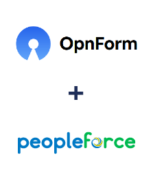 Integração de OpnForm e PeopleForce