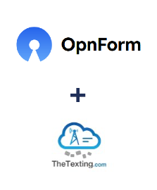 Integração de OpnForm e TheTexting
