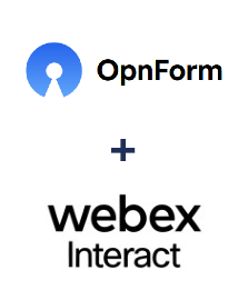 Integração de OpnForm e Webex Interact