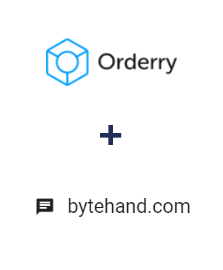 Integração de Orderry e BYTEHAND Integração de Orderry e BYTEHAND