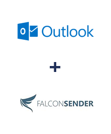 Integração de Microsoft Outlook e FalconSender