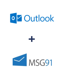 Integração de Microsoft Outlook e MSG91