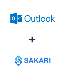 Integração de Microsoft Outlook e Sakari