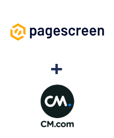 Integração de Pagescreen e CM.com