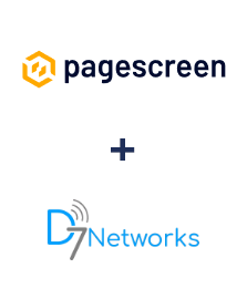 Integração de Pagescreen e D7 Networks