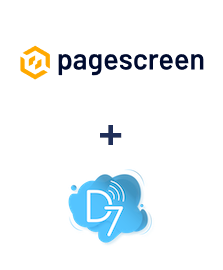 Integração de Pagescreen e D7 SMS