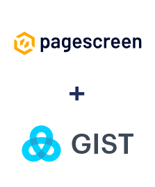 Integração de Pagescreen e Gist