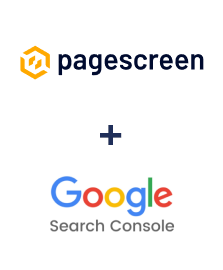 Integração de Pagescreen e Google Search Console