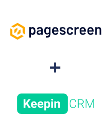 Integração de Pagescreen e KeepinCRM