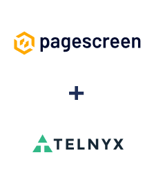 Integração de Pagescreen e Telnyx