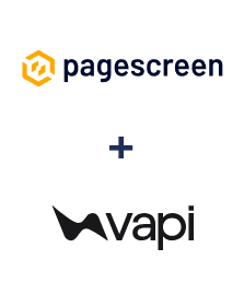 Integração de Pagescreen e Vapi
