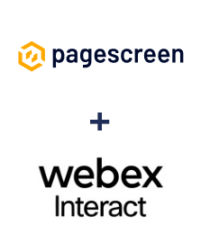 Integração de Pagescreen e Webex Interact