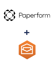 Integração de Paperform e Amazon Workmail