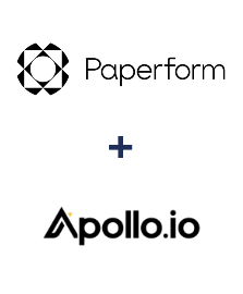 Integração de Paperform e Apollo.io