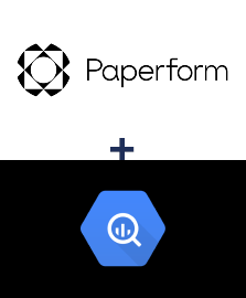 Integração de Paperform e BigQuery