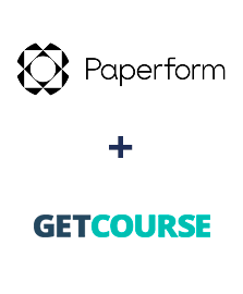 Integração de Paperform e GetCourse (receptor)