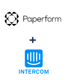 Integração de Paperform e Intercom 
