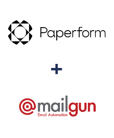 Integração de Paperform e Mailgun