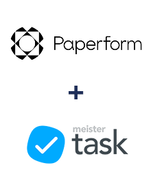 Integração de Paperform e MeisterTask