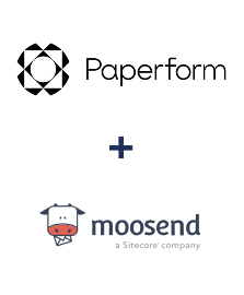 Integração de Paperform e Moosend