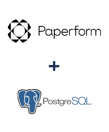 Integração de Paperform e PostgreSQL