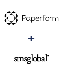 Integração de Paperform e SMSGlobal