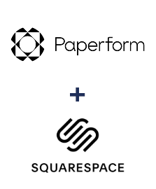 Integração de Paperform e Squarespace