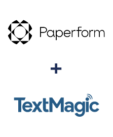 Integração de Paperform e TextMagic