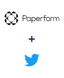 Integração de Paperform e Twitter