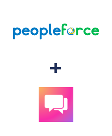 Integração de PeopleForce e ClickSend