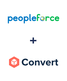 Integração de PeopleForce e ConvesioConvert