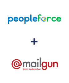 Integração de PeopleForce e Mailgun
