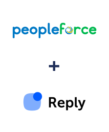 Integração de PeopleForce e Reply.io