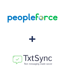 Integração de PeopleForce e TxtSync